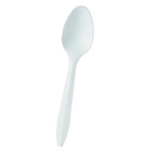 Picture of Vintage Medium White Polypro Teaspoon