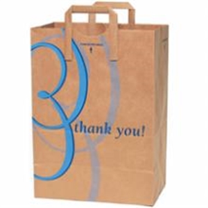Picture of "Thank You" 12x7x17 Paper Bag w/Handle