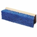 Picture of 10" Blue Poly Deck 1 Polypro Scrub Brush Wood Bloc