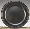 Picture of 10" Lam Plt 500 Black Laminated Foam Plate