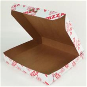 Picture of Printed Pizza Box10X10x2 1-Pc Lock Corner