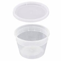 Picture of 16Oz Cl Deli Cmbo 240 16Oz Nat Deli Cont/Lid Pint