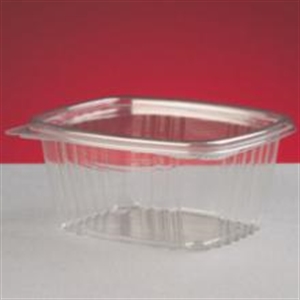 Picture of 16Oz Clear Hing Deli 200 Container 16Oz Hinged