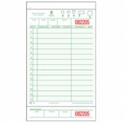 Picture of 1Pt Green Chk W/Stub 2.5M 4.25X7w/.75" Stub 14Ln  50/50