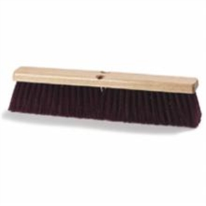 Picture of 24" Hvy Poly Swp 1 Garage Maroon Crimped Sweep