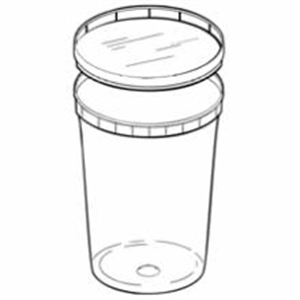 Picture of 2480132 32Oz Cl Deli Combo 240 Tpi Container And Lid