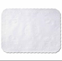 Picture of 30659 White Anniversry Pmat 1M White Placemat 10X14 St Edge
