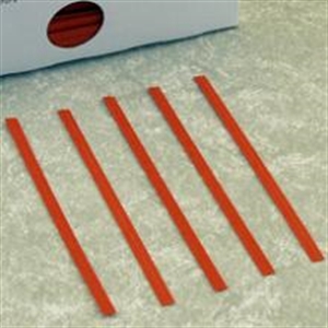 Picture of 4" Red Paper Ties