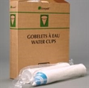 Picture of 4.5 Oz Cone Cup Harv 5M Paper Water Cup Caddy Pack