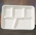Picture of 5Comp School Tray    500 10-3/8X8-3/8X1-3/16