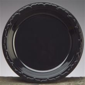 Picture of 6" Impact Plate 1M Black Plastic Plate