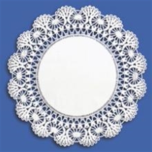Picture of 6" White Doily      1M Cambridge Doilies