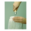 Picture of 60" Bolt On Metal Cap on Wood Mop Handle