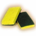 Picture of 74 Scrubber Sponge Yellow Medium Green