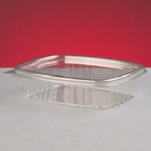 Picture of 8Oz Clear Hing Deli  200 Container 8Oz Hinged Apet