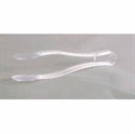 Picture of 9" Clear Tongs      48 Plastic Tongs