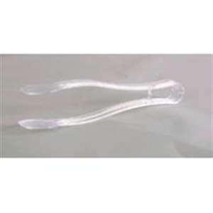 Picture of 9" Clear Tongs      48 Plastic Tongs