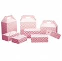 Picture of 9.5X5x8 Lg Barn Box  125 9.5X5x8 Red Plaid Box