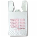 Picture of 9X6x18 12.5 Prt Bag  1500 White Thank You   #20