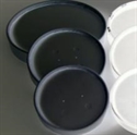 Picture of Black 8/10/12/16 Lid 1M Paper Container Lid Vent 40/25