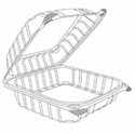 Picture of Cl Med Container 2/125 Clear 8.25X8.25X3 Clear Seal