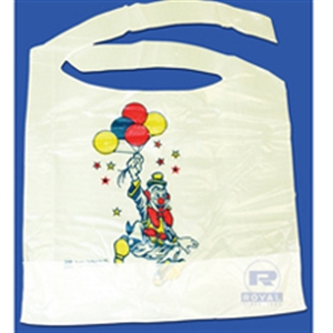 Picture of Clown Child Poly Bib 500 10-1/2X15 Poly Bib