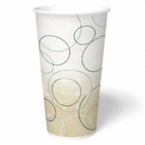 Picture of Champagne 32 oz Double Poly-coated Cold Cup