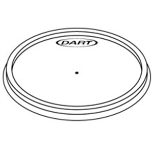 Picture of Lid Vented Translucent 1M 8Sj20, 12Sj20, 16Mj20