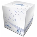 Picture of Livi Facial Tissue 2 Ply Cube Box  90 Ct 11516 8.37"x8.07"