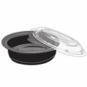 Picture of Mk0750b Blk 7" Deep Combo 150 Deep Round 32Oz Microwavable