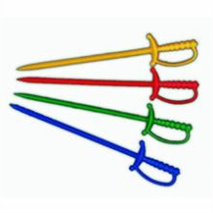 Picture of Plstic Sword Picks 10/1M Plastic Sword Picks