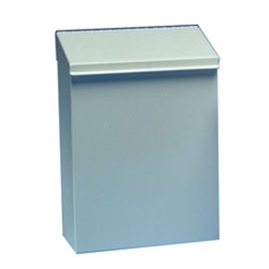 Picture of Sanitary Nap Receptacle White/Metal Disposal Unit 1/Ea