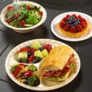 Picture of Van 9" Comp Plate 500 Vanilla Plastic Laminate