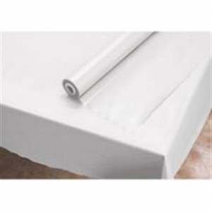 Picture of Wht Roll Plastic Tcvr 1 40X300 Linen Textured Tc