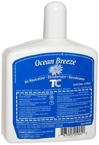 Picture of Ocean Breeze, Refill for Pump System Automatic Dry Spray Odor Control Dispenser,