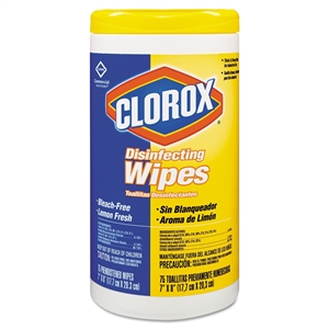 Picture of Clorox Disinfecting Wipes - Lemon Scent - 75 Ct.