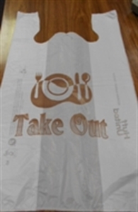 Picture of 13X8x22 Takeout Bg 500 1C/1S Tshirt Bag