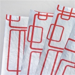 Picture of 10.5X13 Red Cush  5/500 Red Cushion Foil Wrap