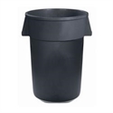 Picture of Bronco Gray 20 Gallon Round Trash Can 