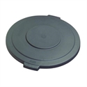 Picture of Bronco Gray 20 Gal  Round Trash Can Lid