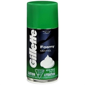 Picture of Gillette Foamy Shaving Cream Menthol 