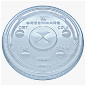 Picture of Greenware Cold Cup Lid - 9-20 oz