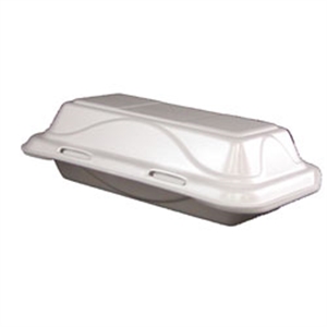 Picture of Foam Hot Dog Hinged Tray