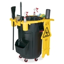 Picture of Brute Yellow  Rim Caddy - Fits 44 Gal Brute Container