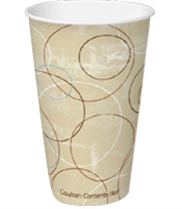 Picture of Champagne 12 Oz Hot Paper Cup 