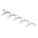 Picture of White Steel Storage Rail System