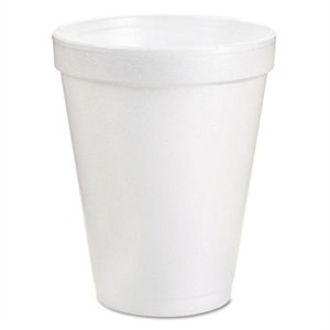 Picture of Dart® 8 oz White Foam Cups