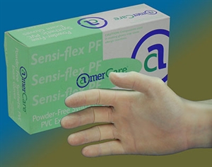 Picture of PA Sensi-Flex Vinyl  Powder Free Glove - Medium 