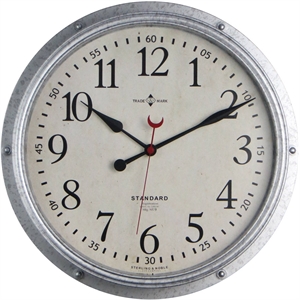 Picture of Galvanized Wall Clock