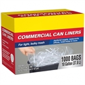 Picture of PA Commercial 24x24 .31 ml 10 Gallon Trash Can Liners